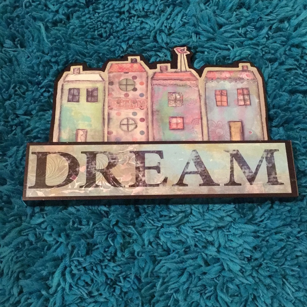 “Dream” Wall Hanging or Desk Decoration